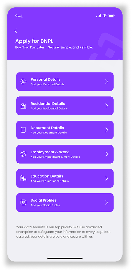 BNPL Form
